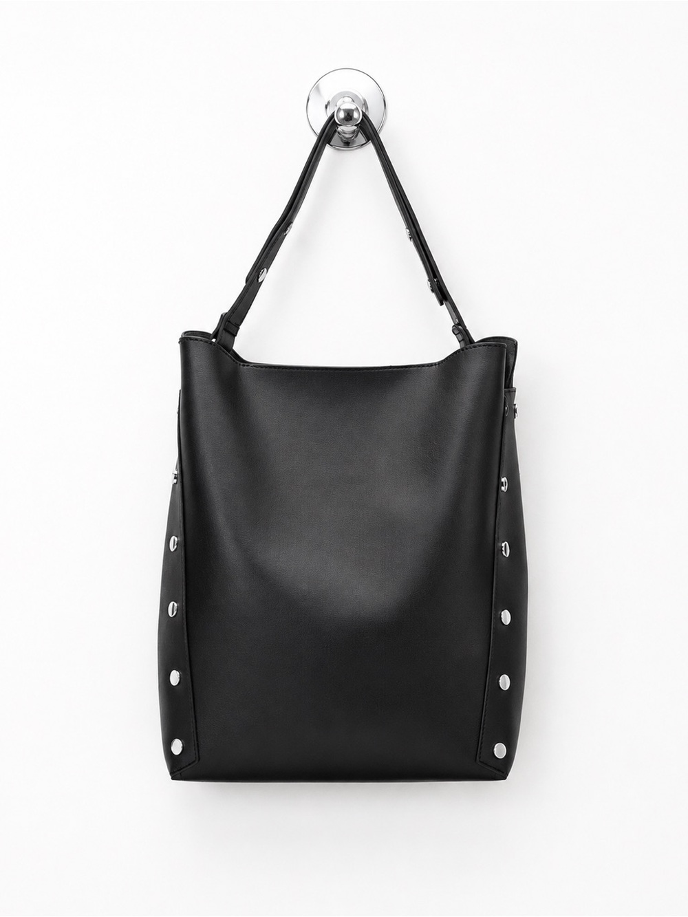 MELIE BIANCO Patrice Black Stud Tote